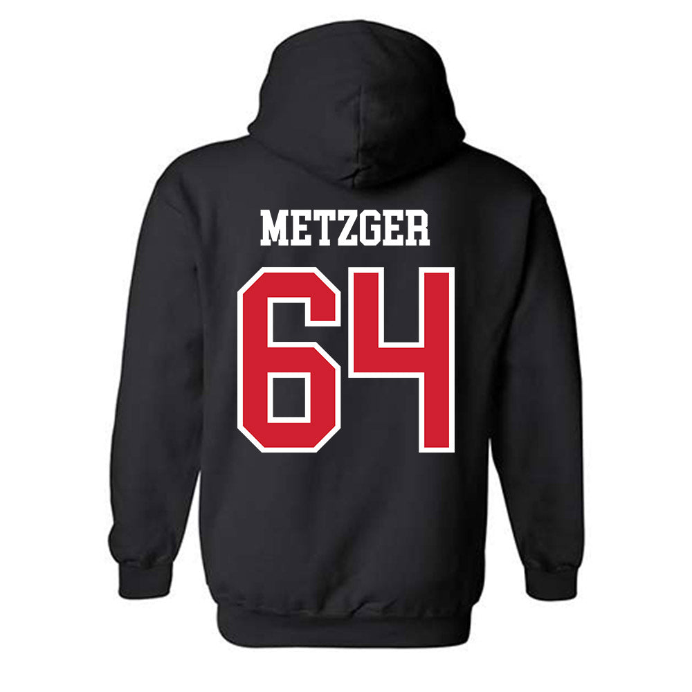 UNLV - NCAA Football : Joseph Metzger - Classic Shersey Hooded Sweatshirt-1