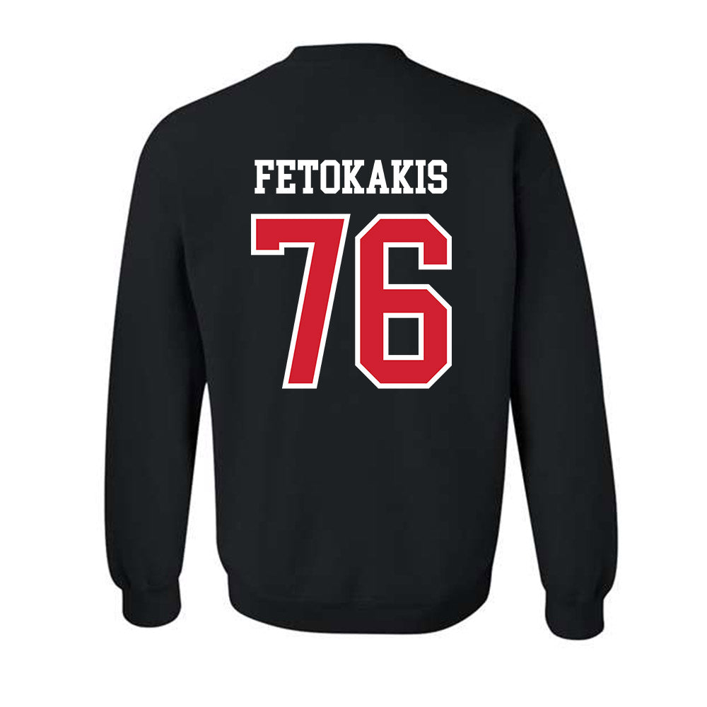 UNLV - NCAA Football : Chrysanthos Fetokakis - Classic Shersey Crewneck Sweatshirt-1