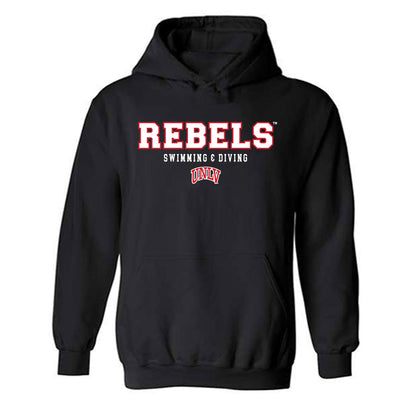 UNLV - NCAA Men's Swimming & Diving : Tatsuki Inoue - Classic Shersey Hooded Sweatshirt-0