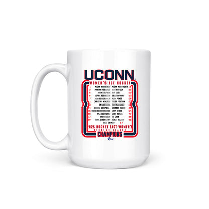 UConn - NCAA Women's Ice Hockey : - Team Roster Coffee Mug-1