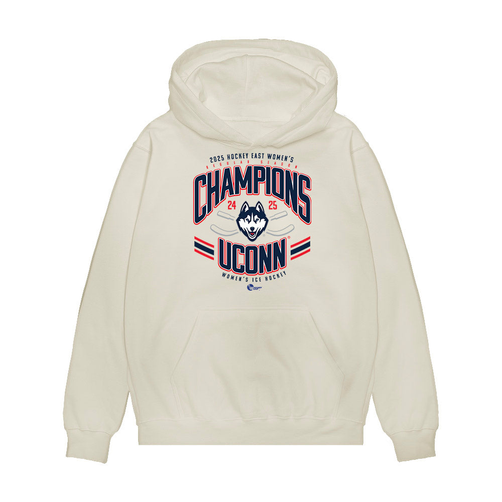 UConn - NCAA Women's Ice Hockey : - Team Roster Premium Hooded Sweatshirt-0