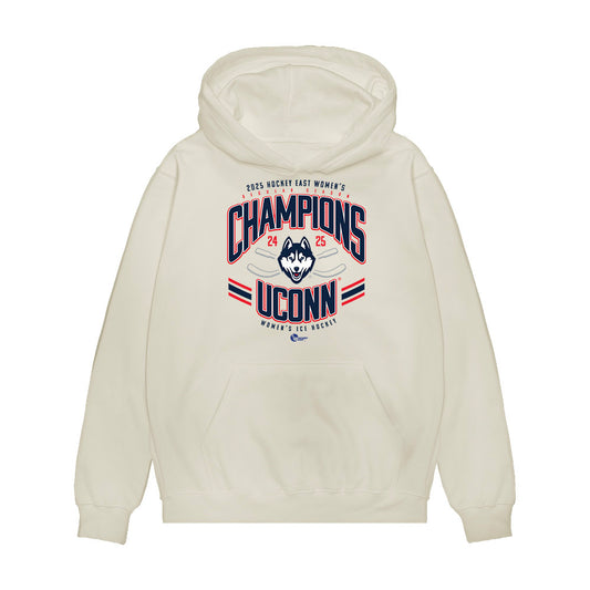 UConn - NCAA Women's Ice Hockey : - Team Roster Premium Hooded Sweatshirt-0
