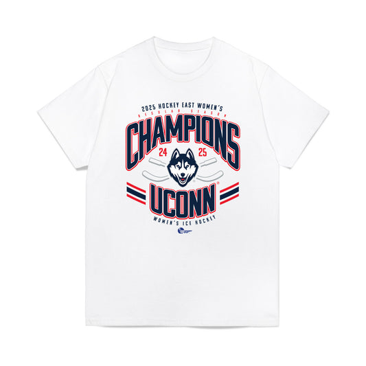 UConn - NCAA Women's Ice Hockey : - Team Roster Premium T-Shirt-0
