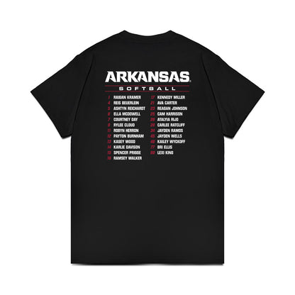 Arkansas - NCAA Softball : - Roster Premium T-Shirt-1