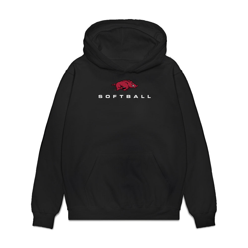 Arkansas - NCAA Softball : - Roster Premium Hooded Sweatshirt-0