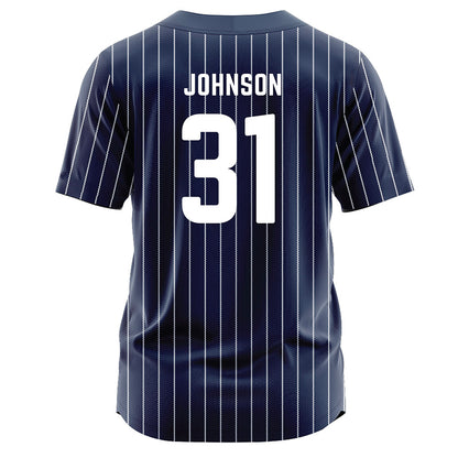 Georgia Southern - NCAA Softball : Karson Johnson - Navy Jersey-1