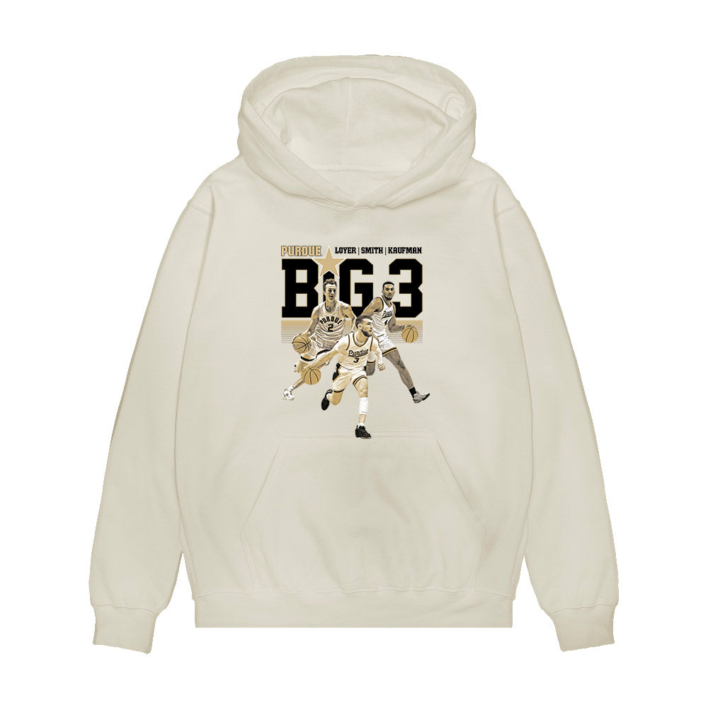 Purdue - NCAA Men's Basketball : - Collage Premium Hooded Sweatshirt-0