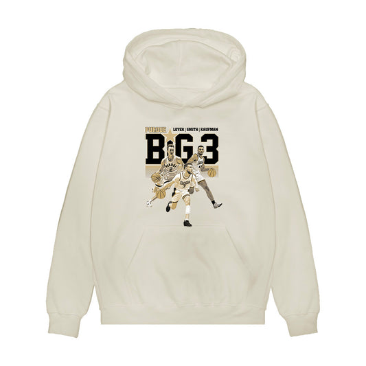 Purdue - NCAA Men's Basketball : - Collage Premium Hooded Sweatshirt-0