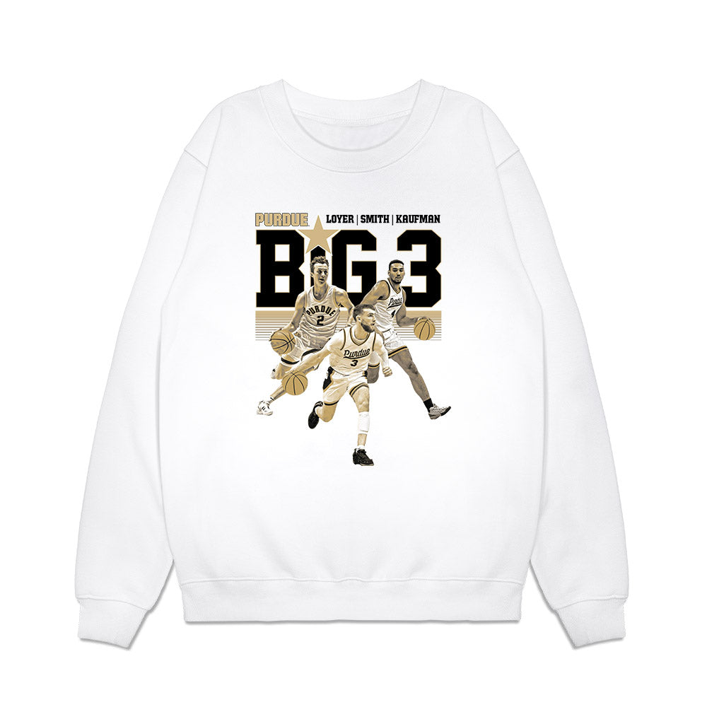 Purdue - NCAA Men's Basketball : - Collage Premium Crewneck Sweatshirt-0