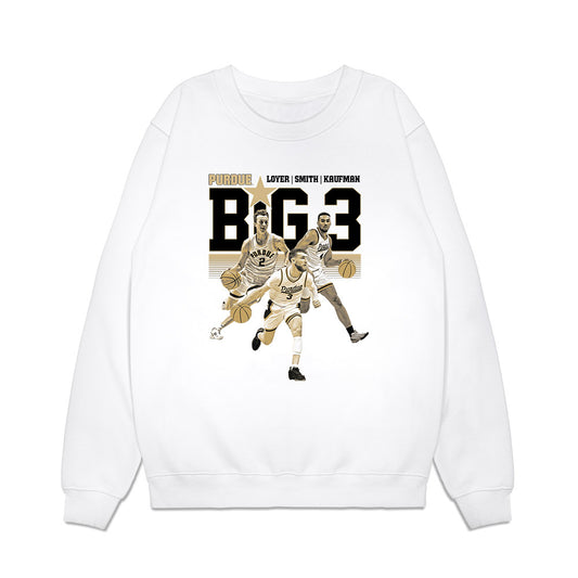 Purdue - NCAA Men's Basketball : - Collage Premium Crewneck Sweatshirt-0