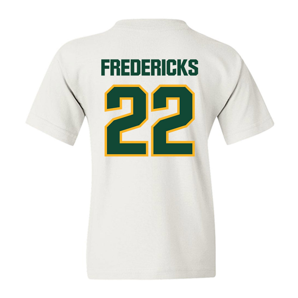 Baylor - NCAA Acrobatics & Tumbling : Leah Fredericks - Youth T-Shirt-1