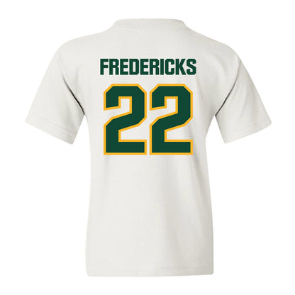 Baylor - NCAA Acrobatics & Tumbling : Leah Fredericks - Youth T-Shirt-1