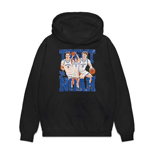 Kentucky - NCAA Men's Basketball : Trent Noah - Collage Premium Hooded Sweatshirt-0