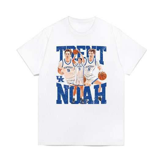 Kentucky - NCAA Men's Basketball : Trent Noah - Collage Premium T-Shirt-0