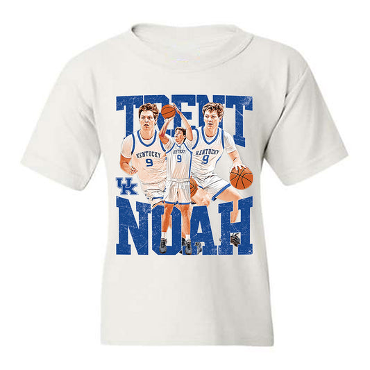 Kentucky - NCAA Men's Basketball : Trent Noah - Collage Youth T-Shirt-0