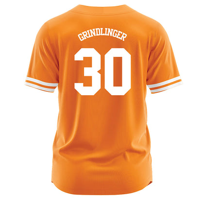 Tennessee - NCAA Baseball : Trent Grindlinger - Gold Jersey-1
