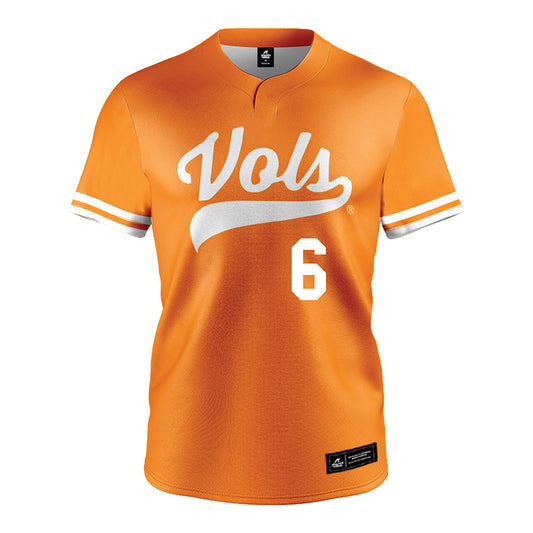Tennessee - NCAA Baseball : Brady Frederick - Gold Jersey-0
