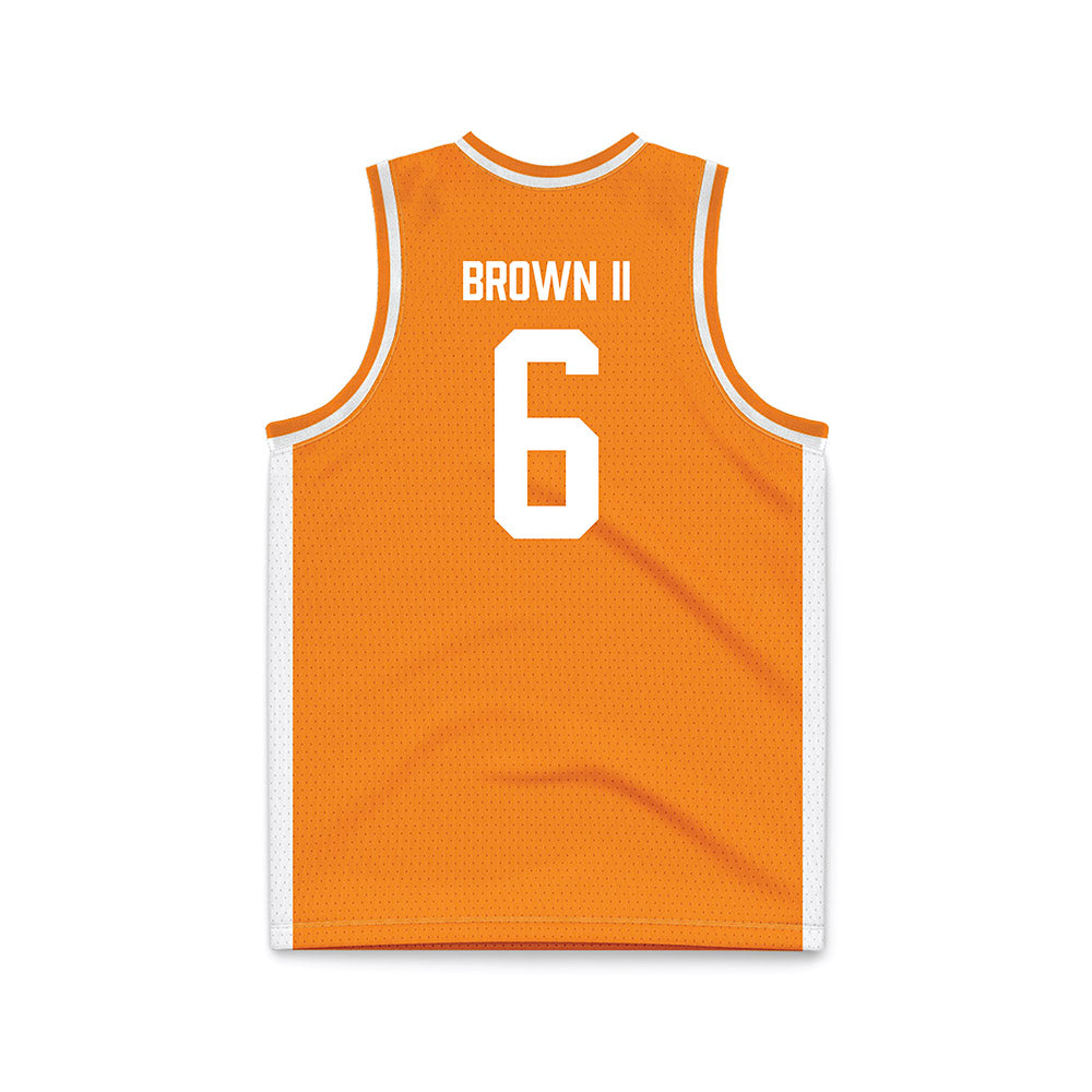 Tennessee - NCAA Men's Basketball : Dewayne Brown II - Basketball Jersey-1