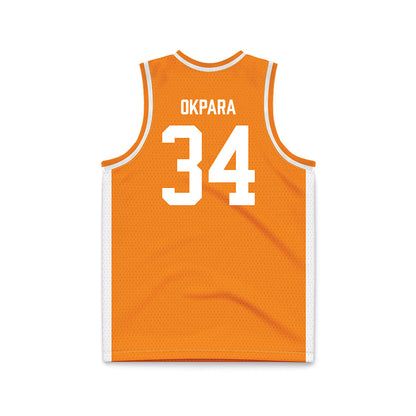 Tennessee - NCAA Men's Basketball : Felix Okpara - Basketball Jersey-1
