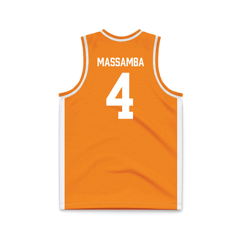 Tennessee - NCAA Men's Basketball : Clarence Massamba - Basketball Jersey-1