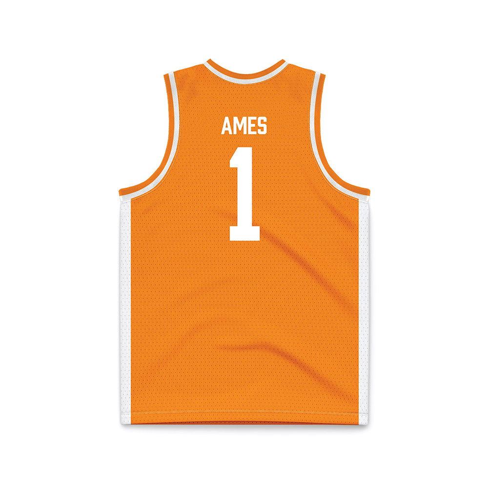 Tennessee - NCAA Men's Basketball : Darrin Ames - Basketball Jersey-1