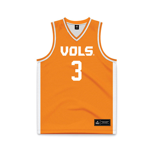 Tennessee - NCAA Men's Basketball : Terrence Hill - Basketball Jersey-0