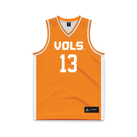 Tennessee - NCAA Men's Basketball : J.P. Estrella - Basketball Jersey-0