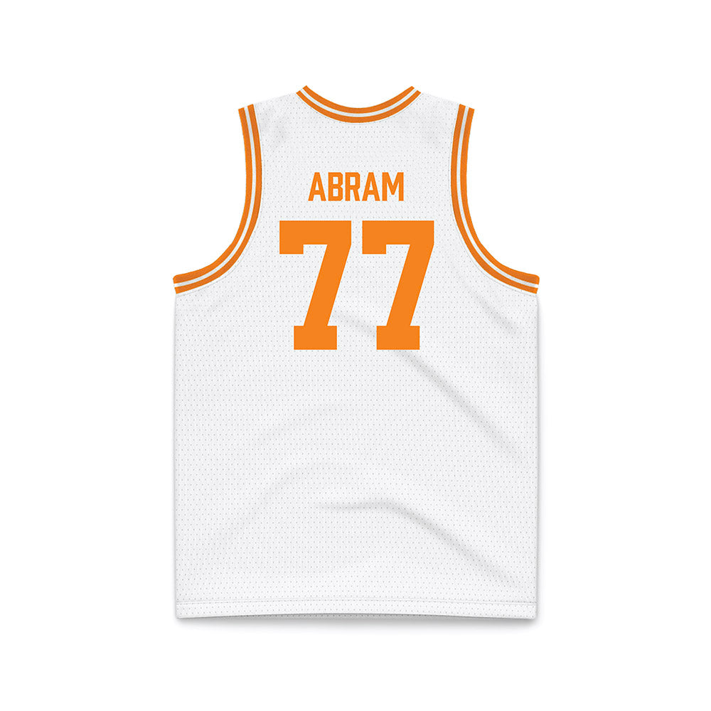 Tennessee - NCAA Men's Basketball : Amaree Abram - White Basketball Jersey-1