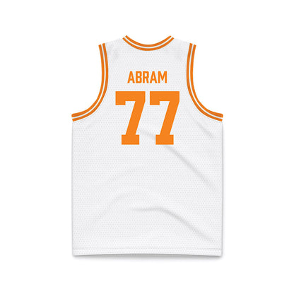 Tennessee - NCAA Men's Basketball : Amaree Abram - White Basketball Jersey-1