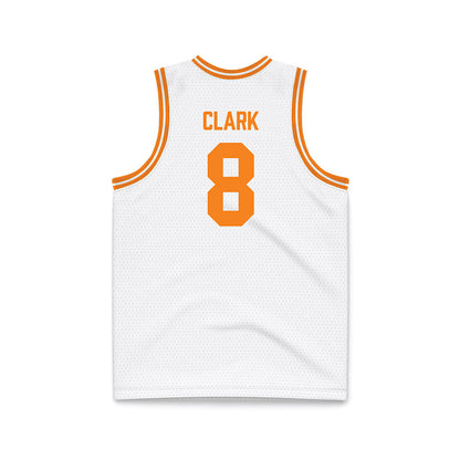 Tennessee - NCAA Men's Basketball : Marquis Clark - White Basketball Jersey-1