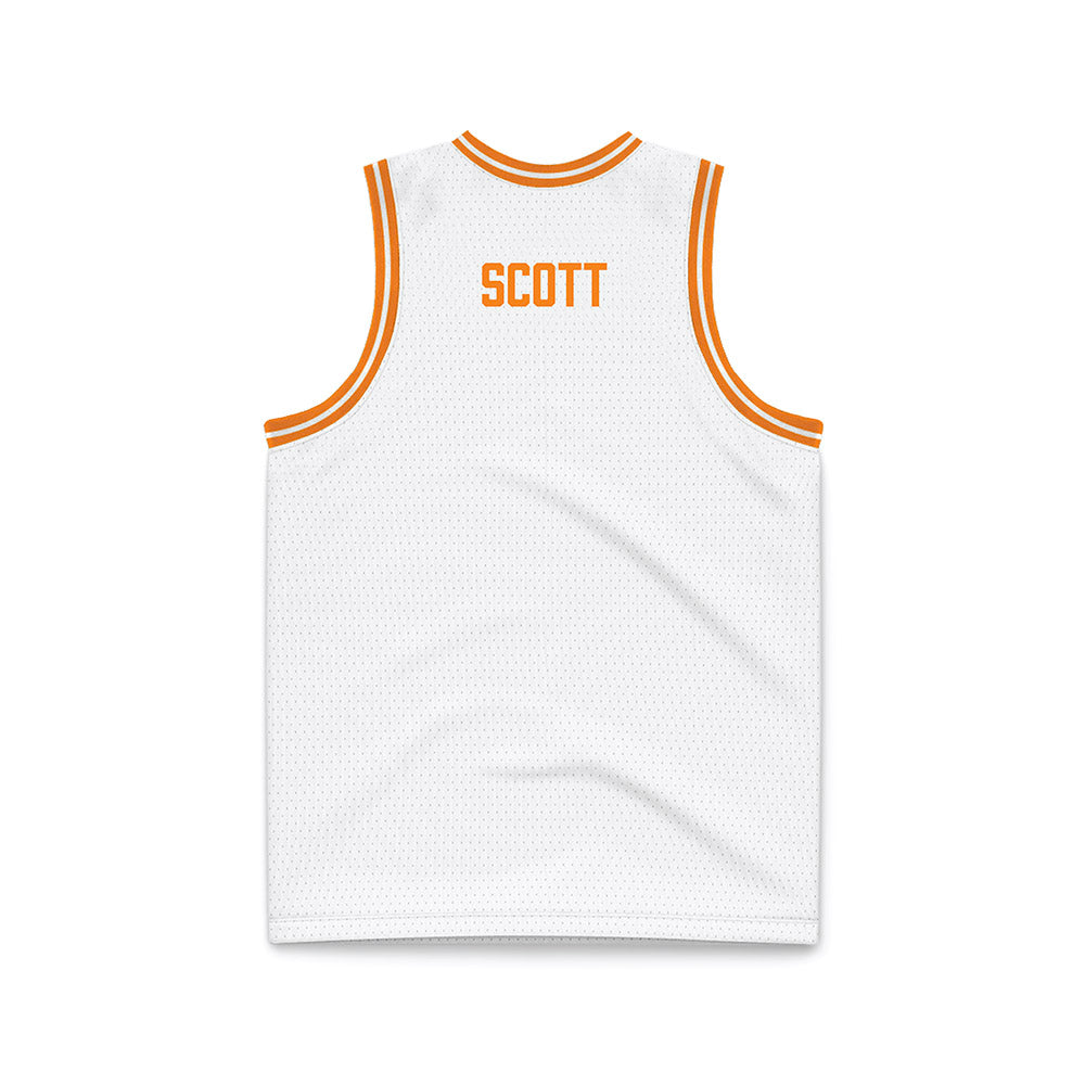 Tennessee - NCAA Men's Basketball : Ralph Scott - White Basketball Jersey-1