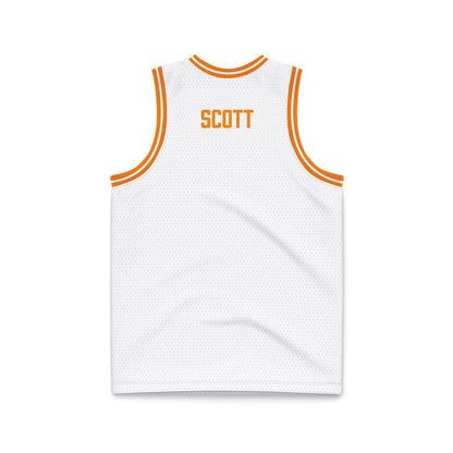 Tennessee - NCAA Men's Basketball : Ralph Scott - White Basketball Jersey-1
