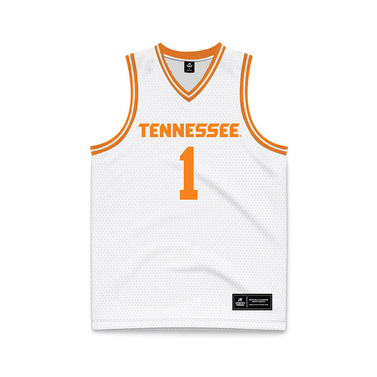 Tennessee - NCAA Men's Basketball : Manny Green - White Basketball Jersey-0
