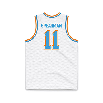 Tennessee - NCAA Women's Basketball : Lazaria Spearman - White Basketball Jersey-1