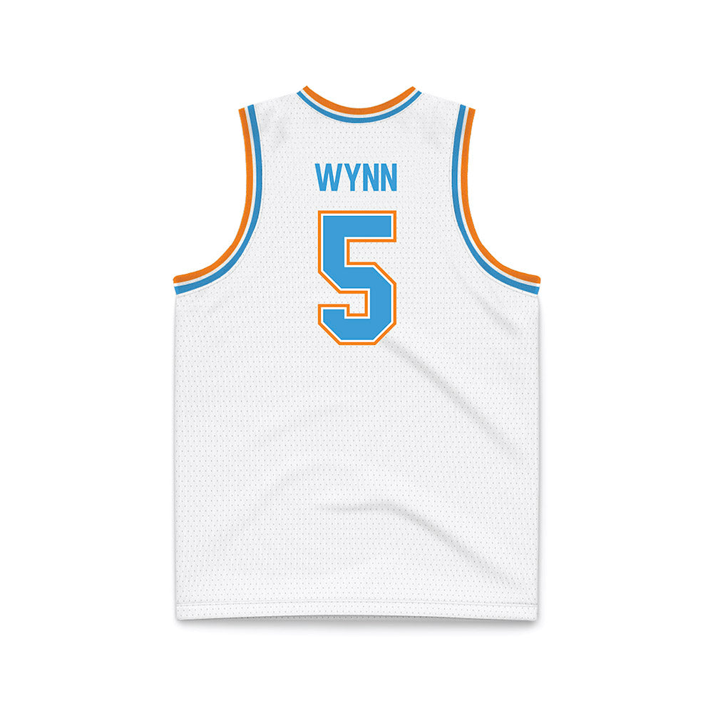 Tennessee - NCAA Women's Basketball : Kaiya Wynn - White Basketball Jersey-1