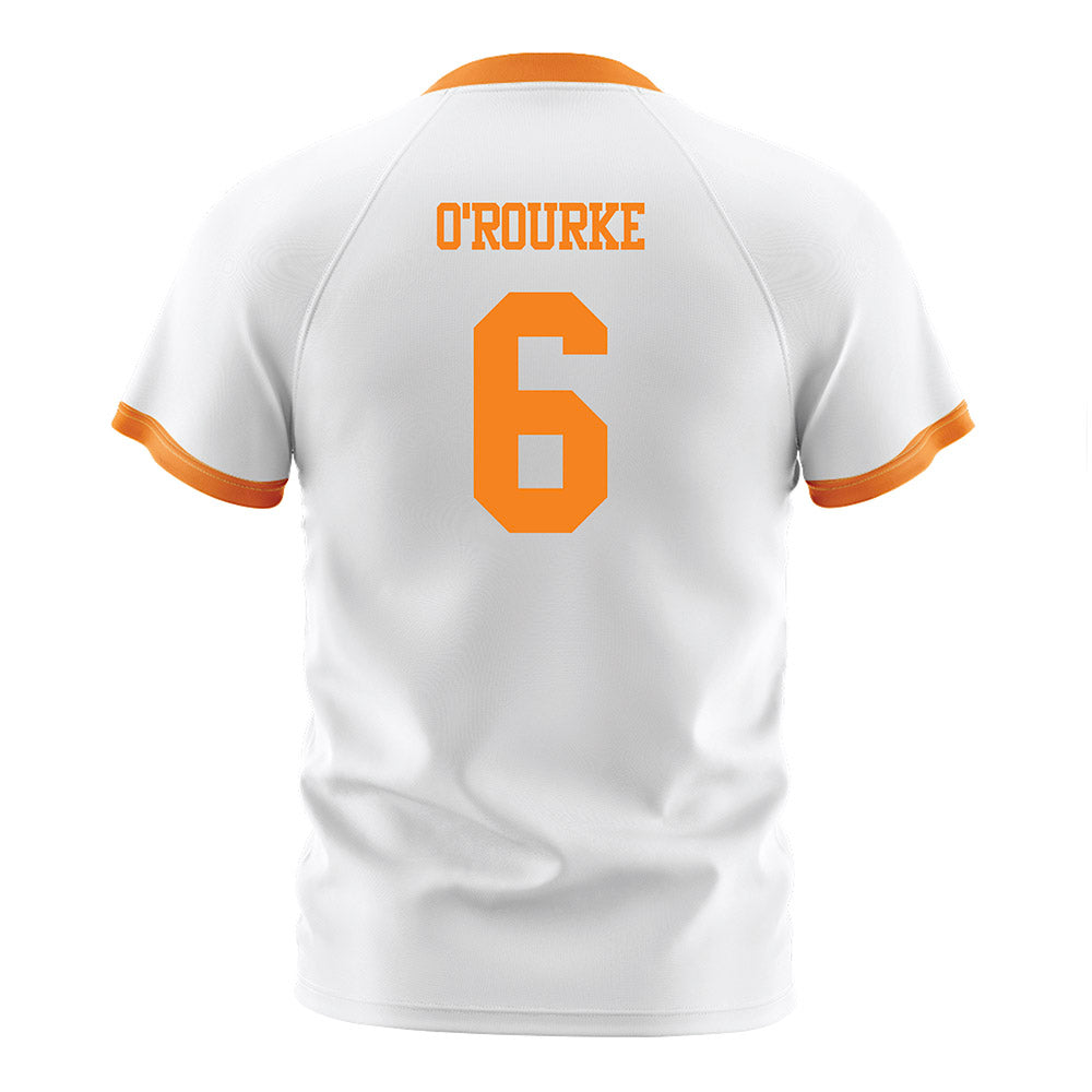 Tennessee - NCAA Women's Soccer : Shae O'Rourke - White Soccer Jersey-1