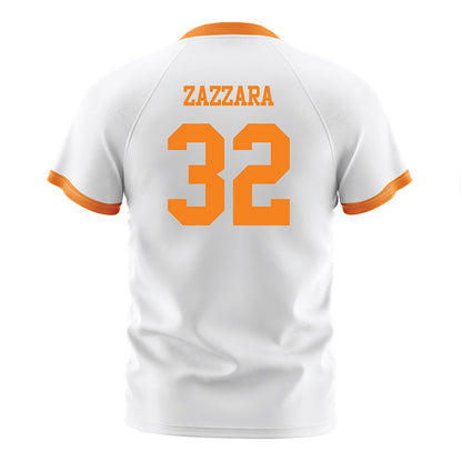 Tennessee - NCAA Women's Soccer : Ally Zazzara - White Soccer Jersey-1