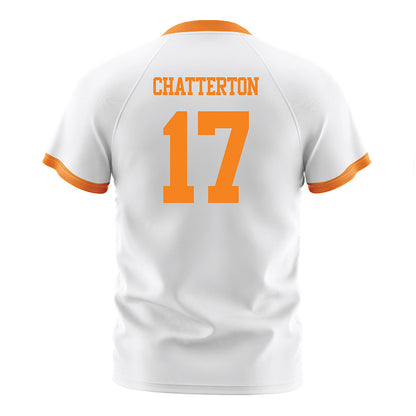 Tennessee - NCAA Women's Soccer : Jenna Chatterton - White Soccer Jersey-1