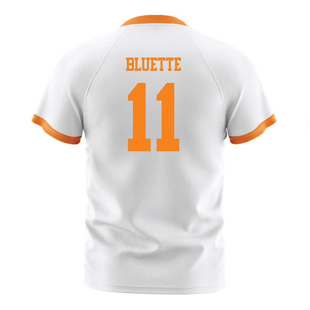 Tennessee - NCAA Women's Soccer : Kameran Bluette - White Soccer Jersey-1