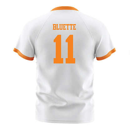 Tennessee - NCAA Women's Soccer : Kameran Bluette - White Soccer Jersey-1