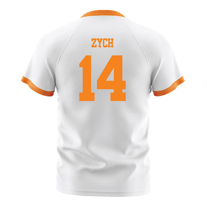 Tennessee - NCAA Women's Soccer : Milee Zych - White Soccer Jersey-1
