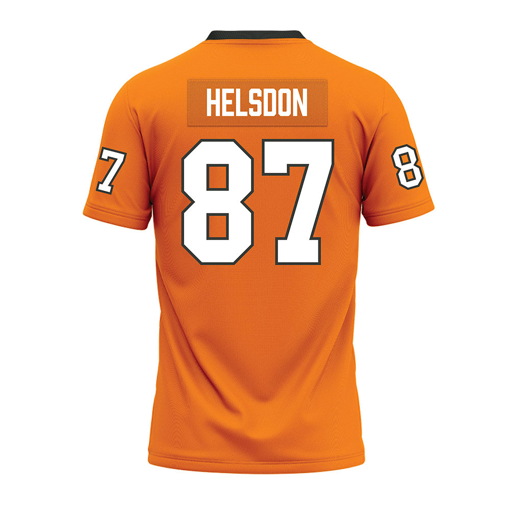 Tennessee - NCAA Football : Joshua Helsdon - Premium Football Jersey-1