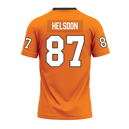 Tennessee - NCAA Football : Joshua Helsdon - Premium Football Jersey-1