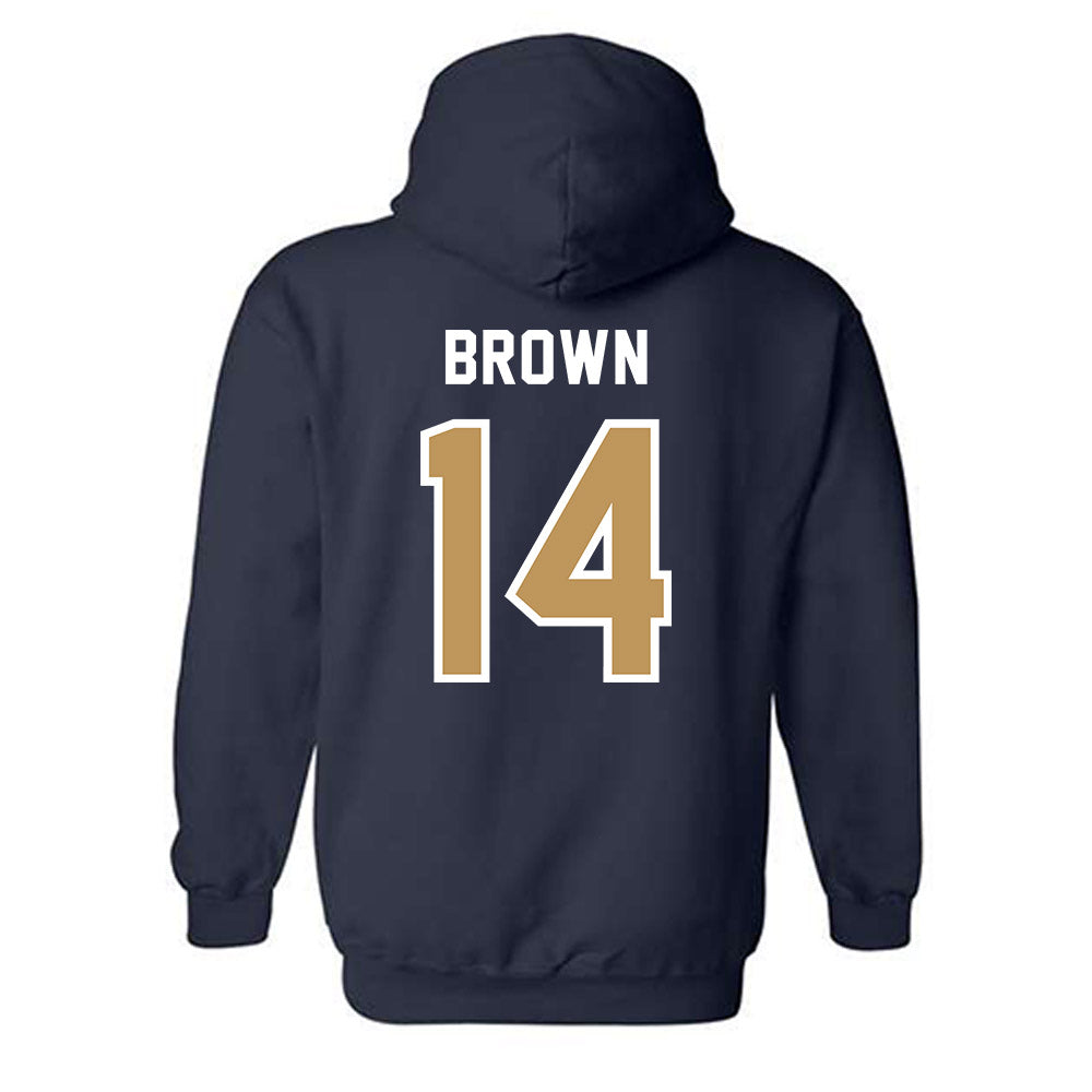 Georgia Tech - NCAA Baseball : Cade Brown - Classic Shersey Hooded Sweatshirt-1