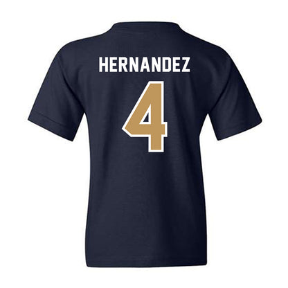 Georgia Tech - NCAA Baseball : Alex Hernandez - Classic Shersey Youth T-Shirt-1