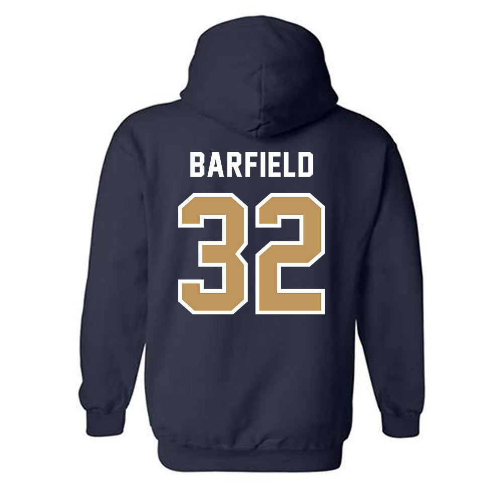 Georgia Tech - NCAA Baseball : Brett Barfield - Classic Shersey Hooded Sweatshirt-1