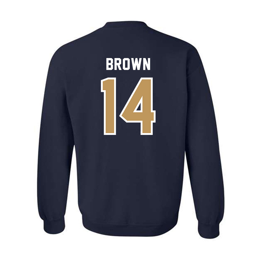 Georgia Tech - NCAA Baseball : Cade Brown - Classic Shersey Crewneck Sweatshirt-1