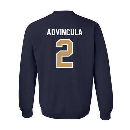 Georgia Tech - NCAA Baseball : Jarren Advincula - Classic Shersey Crewneck Sweatshirt-1