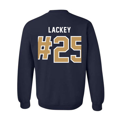 Georgia Tech - NCAA Baseball : Vahn Lackey - Classic Shersey Crewneck Sweatshirt-1