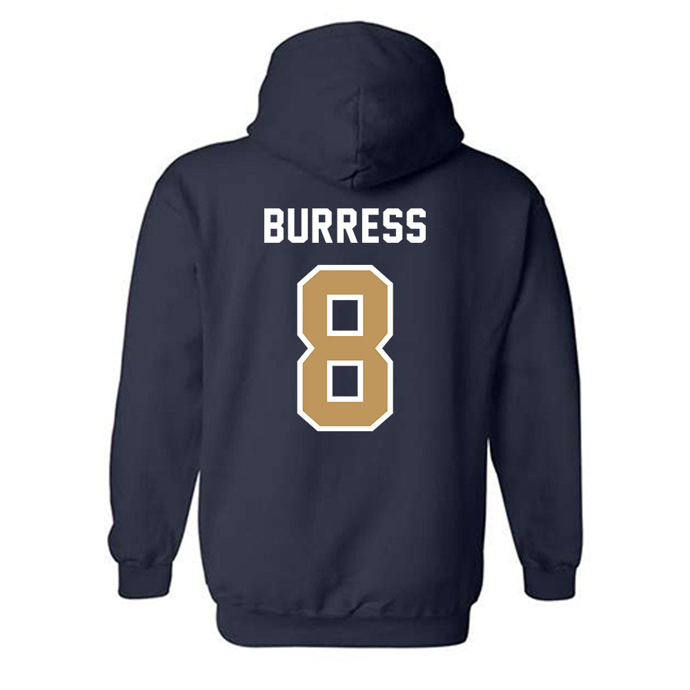 Georgia Tech - NCAA Baseball : Drew Burress - Classic Shersey Hooded Sweatshirt-1